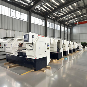 High Quality <strong>Cnc</strong> Flat Bed <strong>Lathe</strong> <strong>2</strong> <strong>Axis</strong> <strong>Controller</strong> Tornos Horizontal Turning Metal <strong>Cnc</strong> <strong>Lathe</strong> <strong>Machine</strong> - Product Image 2