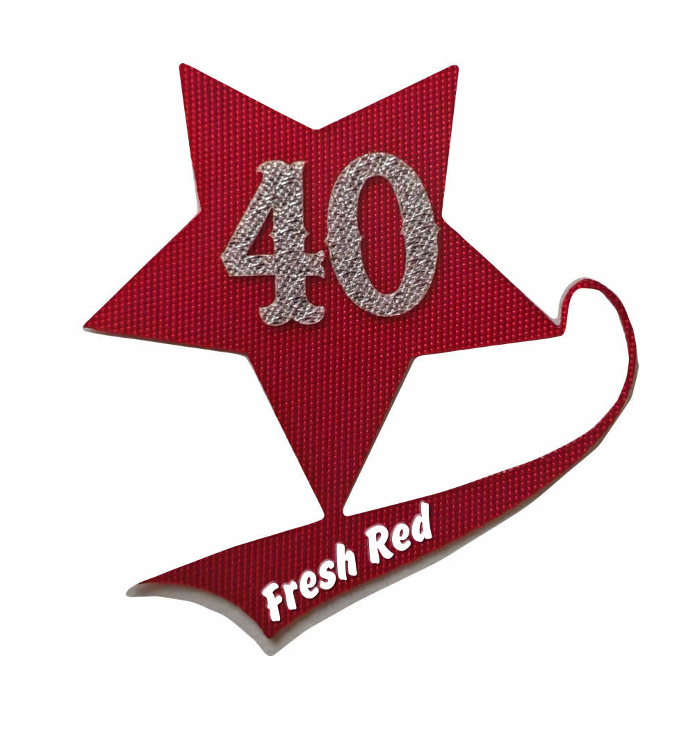 40# Fresh Red