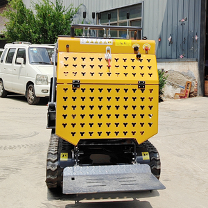 中国工厂移动式混凝土搅拌机200L 300L家用小型汽油柴油Seft-Loading混凝土搅拌机自卸车 - Product Image 3