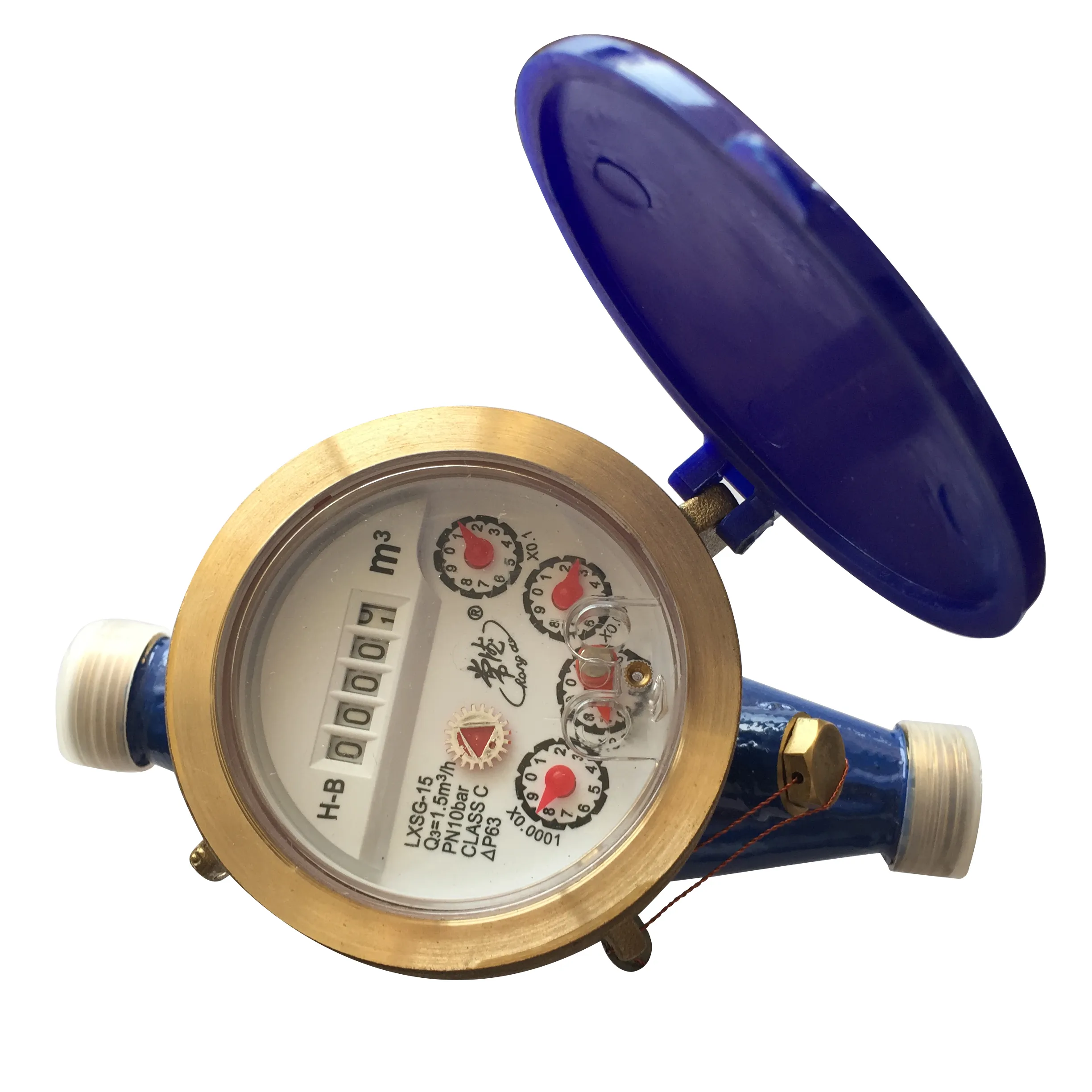 Medidor de agua de salida de pulso de DN15-DN40 de calibre pequeño