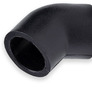HDPE 45 derece HDPE boru dirsek dayanıklı yüksek basınç soket füzyon bağlantısı 90mm - Product Image 6