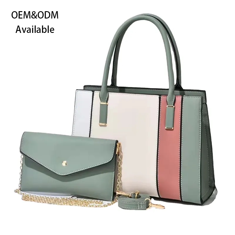 2 In1 Zakken Draagbare Bolsos Dames Portemonnees Vrouwen Luxe Crossbody Elegante Schouder Handtas Sets Sac A Main Femme