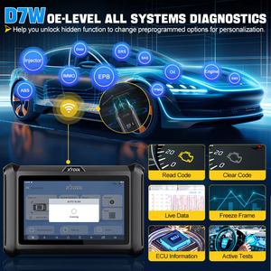 Escáner automático D7W BT D7BT para todo el sistema para programador de llaves bidireccional Herramienta de diagnóstico de codificación CANFD DOIP ECU - Product Image 5