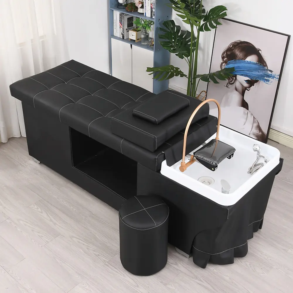 Water circulation hair shampoo bed salon hair washing table spa beauty treatment chair equipment shampoo bed