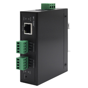 UOTEK 10/100M a 2 porte RS485/422 dispositivo seriale Server trasmissione dati bidirezionale protocollo TCP/IP dispositivo seriale UT-6312MT - Product Image 2