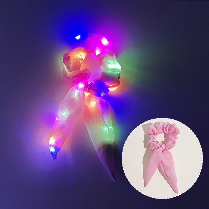 Rabbit ears light up pink
