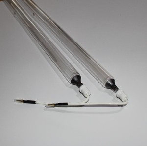 क्वार्ट्ज ट्यूब लाइट स्रोत 2000w 1400w 1800w uv मेटल हैड लैंप 220 मिमी 8.75 इंच - Product Image 4