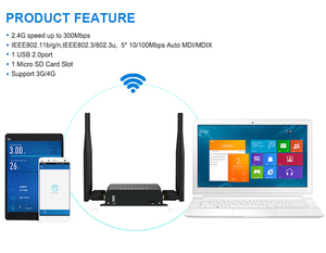Módem de desbloqueo 4G, enrutador móvil Wifi Con Enrutador Sim 4G Lte - Product Image 5