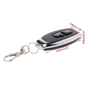 Hot Models 433MHz RF Wireless Remote Control ABS PC Material Custom Learning <strong>Code</strong> Rolling <strong>Code</strong> Waterproof <strong>LED</strong> Light Garage - Product Image 4
