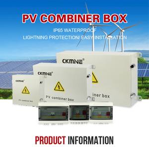 CKMINE 4 dizeleri PV PV birleştirici kutusu 1000V DC dağıtım devre kesici koruma dizisi bağlantı kutuları için GÜNEŞ PANELI