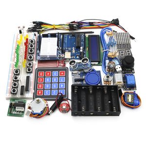 Für Arduino R3 Starter Kit mit Breadboard Step Motor/Servo 1602 LCD Jumper Wire-All-in-One ICs Lösung