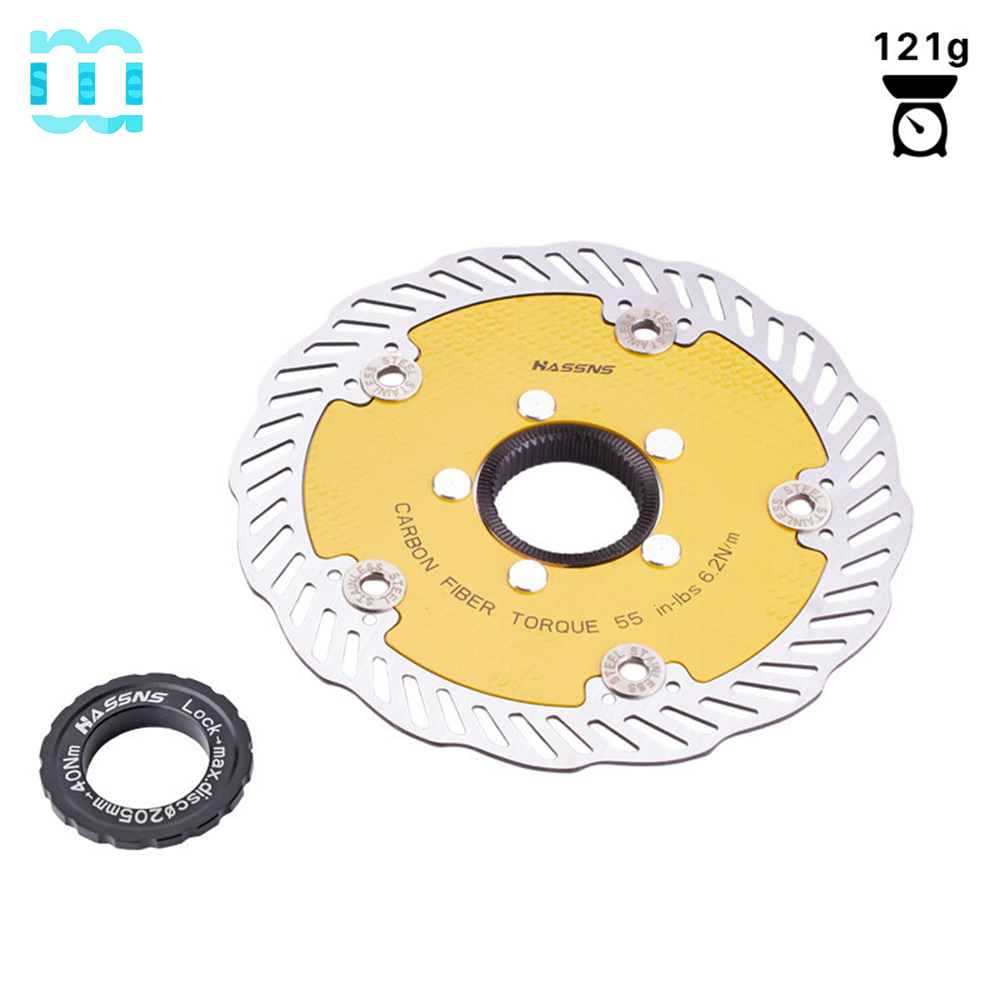 Serrure centrale carbone jaune 140mm 121g