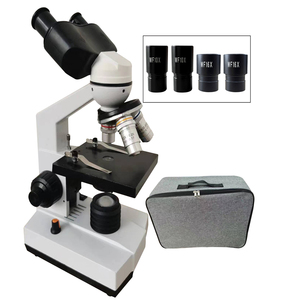 Microscopio binocular de enseñanza de laboratorio profesional con luz LED para instituto de investigación de laboratorio escolar - Product Image 2