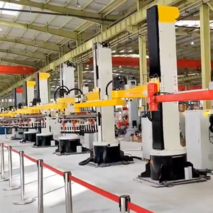 Grúa apiladora totalmente automática para máquina paletizadora de paquetes robots apiladores de palets