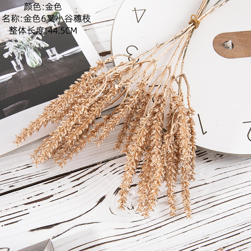 Golden 6-fourche petit grain spike branche