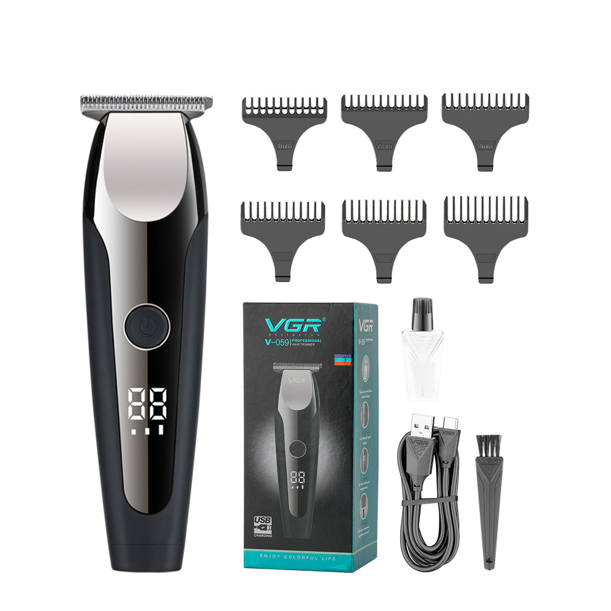 สีดำ V-059