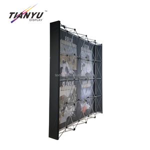 Portable <span class=keywords><strong>Folding</strong></span> <span class=keywords><strong>Display</strong></span> Vender <span class=keywords><strong>Booth</strong></span> Exposição Contexto Stands Magnet Pop up Suporte Promocional Varejo