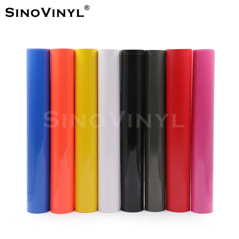 SINOVINYL-pegatina de vinilo para corte de ordenador, Material de señal brillante mate, corte de Color, gran oferta, venta al por mayor