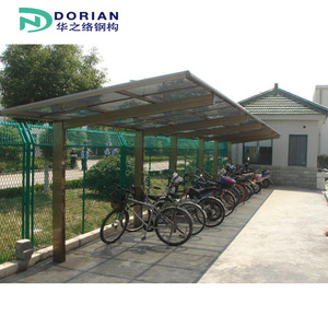 Kim Loại mái nhà để xe di động xe đổ kết cấu thép xây dựng với các công cụ - Product Image 5