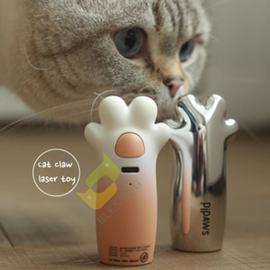 Forniture per animali domestici di alta qualità a forma di artiglio di gatto puntatore Laser Cat Teaser Finger Stick Toy Cat Pet giocattoli interattivi
