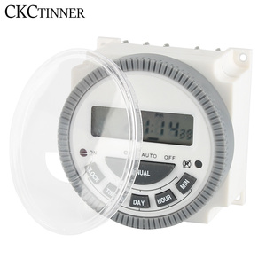 TM619 AC 220V 230V 240V Digital LCD Power Timer Programmier bares Zeit schalt relais 16A - Product Image 2