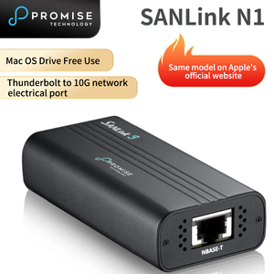 สัญญาว่าเทคโนโลยี SANLink3ธันเดอร์โบลท์3ถึง10g กิกะบิตอีเธอร์เน็ต USB เครือข่าย Mac สตูดิโออะแดปเตอร์อุปกรณ์เสริมแท่นแปลง - Product Image 5