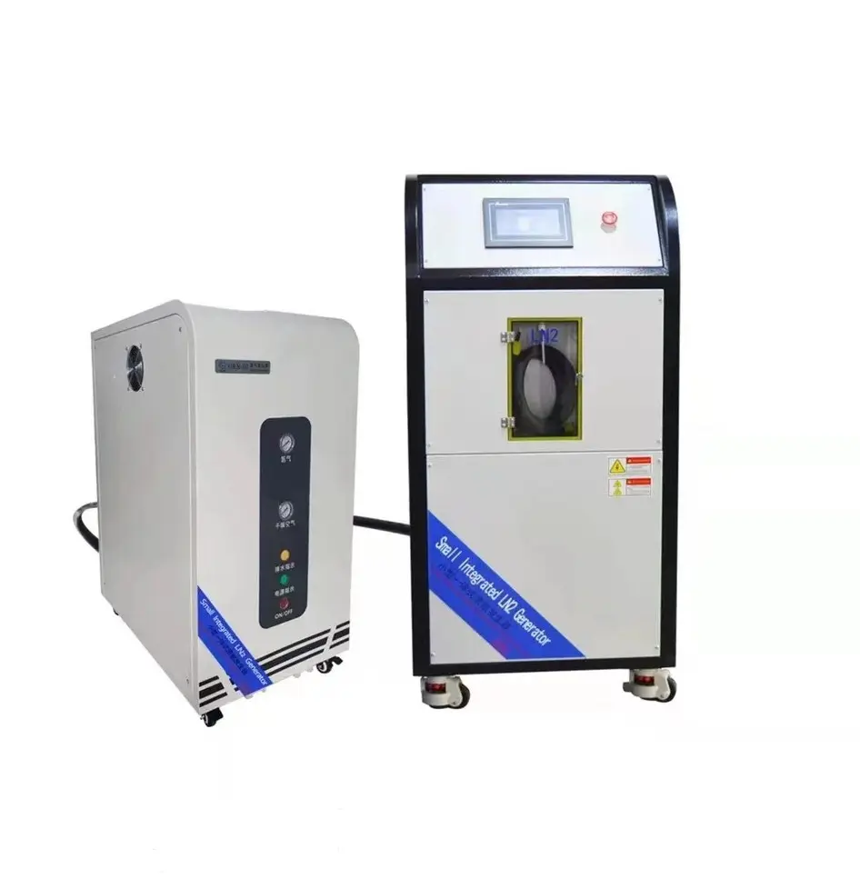 Intera vendita a buon mercato piccolo generatore di azoto liquido Set completo sistema di liquefazione di Gas azoto