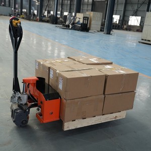 Fabrik Großhandel Elektro-Paletten hubwagen Elektro-Paletten heber 2000kg 48V/20Ah Batterie ladegerät Schnell laden Entladen Ausrüstung - Product Image 1