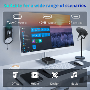 N100 N95 Box PC Lüfter loser Desktop Intel Win10 Linux AI WiFi Bluetooth OPS Office Heimcomputer Mini-PC - Product Image 2