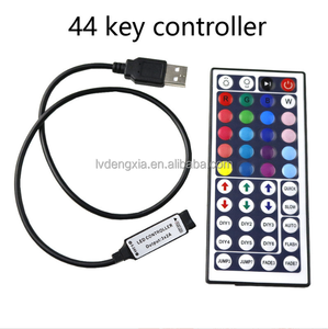 RGB RGBW IR-Fernbedienung für LED-Licht 24-Tasten-Wireless-Tasten-App Stellen Sie die Lichtfarbe und die Modi ein - Product Image 6