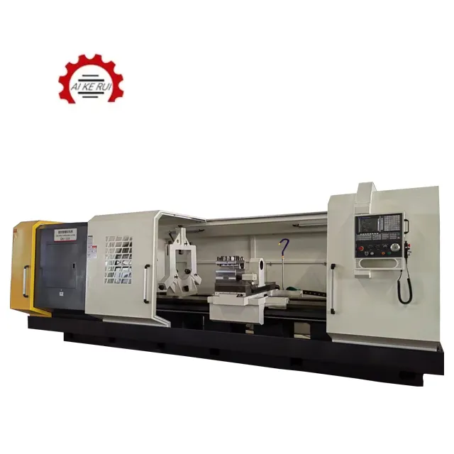 Torno CNC automático QK1355 de alta calidad, máquina de corte de Metal, torno de rosca de tubo CNC, China