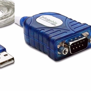 <strong>USB</strong> <strong>to</strong> Serial Converter 9-Pin DB-9 <strong>RS</strong>-<strong>232</strong> Adapter Cable 6ft Cable FTDI Chipset - Product Image 1