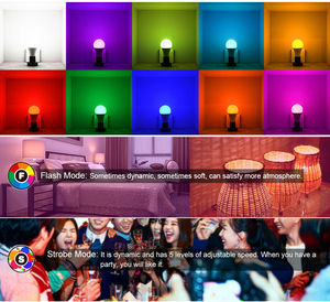Multi Color Changing Magic Lamp <strong>5W</strong> 10W 15W E27 B22 RGB Dimmable <strong>LED</strong> Smart Bulb Light+IR Remote Control - Product Image 6