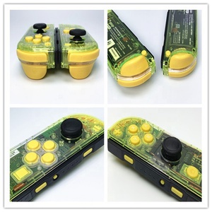 Controller di gioco SYYTECH Shell di ricambio colore sfumato cristallo trasparente fai-da-te per Nintendo Switch NS Joy Con accessori - Product Image 2