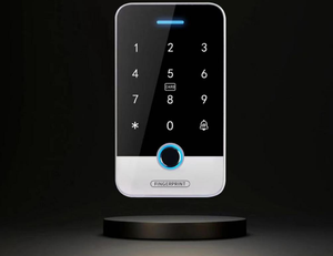 ระบบควบคุมการเข้าถึงลายนิ้วมือชีวมิติแบบสแตนด์อโลนกันน้ำพร้อมการวัดอุณหภูมิโลโก้ที่ปรับแต่งได้ - Product Image 2