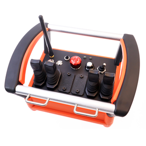 Recommend 4 <strong>functions</strong> hydraulic joystick <strong>control</strong> manual and automatic solenoid valve industrial remote controller <strong>system</strong>