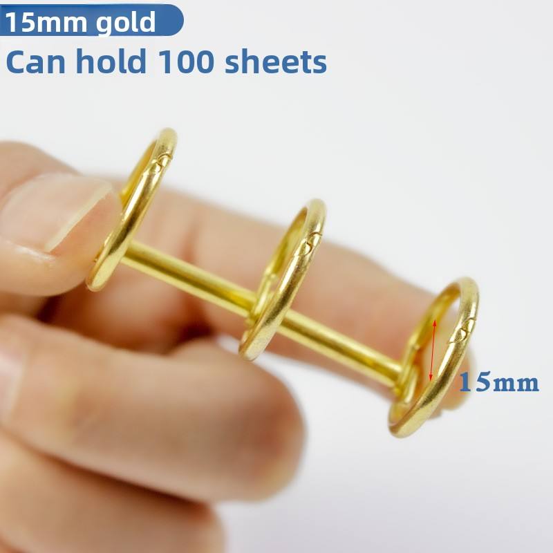 Oro, 15 mm de diámetro interior.