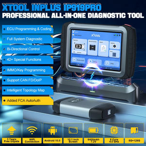 Escáner de diagnóstico de coche XTOOL INPLUS IP919PRO, herramientas automotrices, programación de codificación ECU, más de 42 servicios con topología CANFD DOIP FCA - Product Image 2