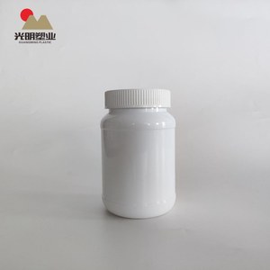 PET 200ml ilaç beyaz plastik vitamin şişesi