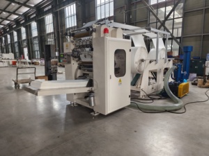 Automatic <strong>Interfold</strong> Hand Towel Tissue Folding Machine <strong>v</strong> Folding Hand Towel Packing Machine - Product Image 3