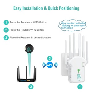 U13 Dual-Band 1200Mbps 300Mbps yeni ev ağ amplifikatör QoS AP USB VPN VoIP 4G 5G WEP Modem tekrarlayıcı 2.4G WiFi sinyal güvenlik duvarı - Product Image 3
