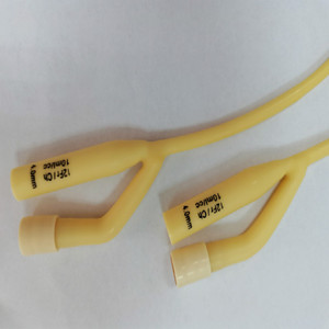 100% sekali pakai 2 cara <span class=keywords><strong>Fr</strong></span>/Ch <span class=keywords><strong>18</strong></span> kateter <span class=keywords><strong>Foley</strong></span> lateks berlapis silikon - Product Image 2