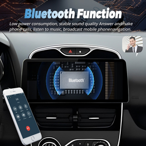 12.3inch 1920*720 Screen Radio Android 13 Car Video Player Stereo for Renault <strong>Clio</strong> <strong>4</strong> 2012-2016 GPS Multimedia Carplay Head Unit - Product Image 4
