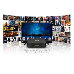 Amlogic S905X3 64-Bit Quad Core CPU USB3.0 Wifi 4G + 32G 3D กล่องทีวี Android 4K - Product Image 1