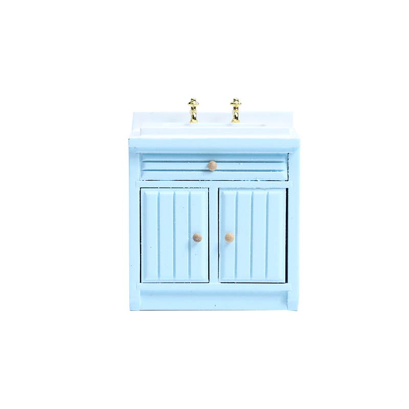 Blue sink