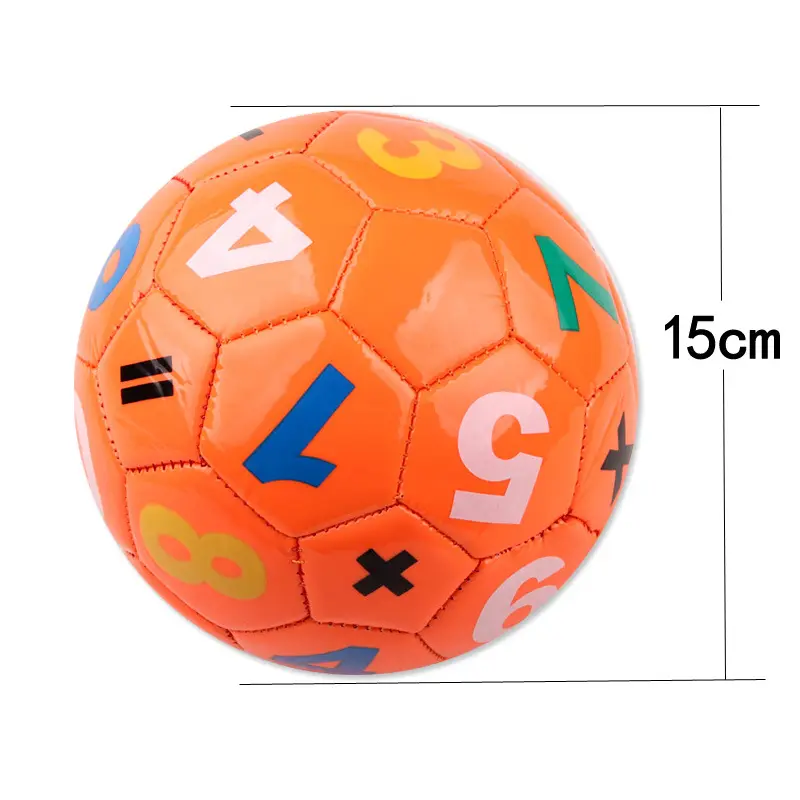 Pallone da calcio gonfiabile per sport all'aria aperta per bambini con calcio interattivo per l'asilo con lettera carina