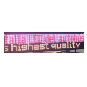 DESTINATOR 24X96 LED TRANSIT <span class=keywords><strong>BUS</strong></span> Điểm Đến Đăng Nhập Đầy Đủ Màu Sắc - Product Image 5