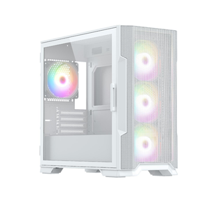 Gran Venta de vidrio templado Micro ATX excelente rendimiento de refrigeración caja de juegos de PC espaciosa caja de ordenador interior para Gamer