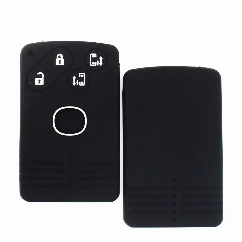 กรณีสมาร์ทคีย์ซิลิกาเจลสำหรับใส่กุญแจรถยนต์ที่ใส่กุญแจรถซิลิโคนกรณีกุญแจรถสำหรับมาสด้า2013 2011บัตร