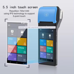 Rentable Android Mobile pos Android 12 Handheld All in One NFC Pos Terminal Machine con impresora QR Code Scanner V510 - Product Image 5